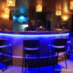 Linaw Beach Resort Pool bar at Night